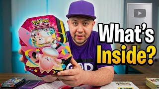 What’s Inside Mega Clefable ex Mega Moonlit collection Tin