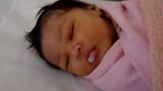 Aleesya N First Burp