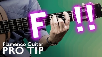 F Chord - Flamenco Guitar Pro Tip with Kai Narezo