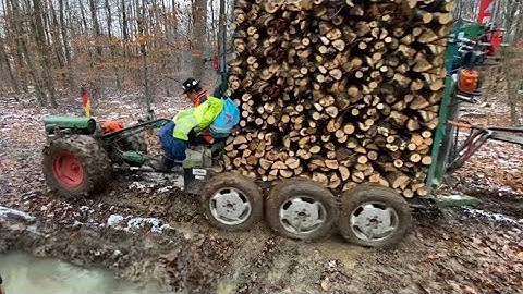 Unique walk-behind tractors from different countries of the world, video selection
