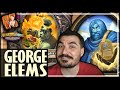 GEORGE IS OP WITH ELEMENTALS?! - Hearthstone Battlegrounds