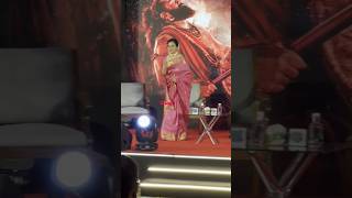 Pragathi Shetty At Press Meet Of Film Kantara Chapter 1 Shetty