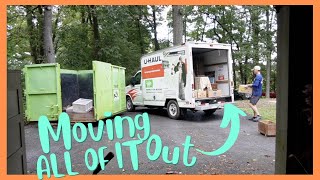 Moving ALL OF IT Out | Money Pit House | Crazy Lamp Lady