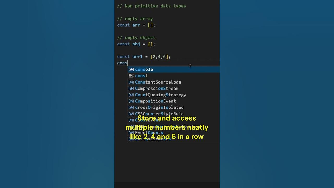 JavaScript Arrays & Objects Explained 🚀 | Beginners guide! #coding # ...