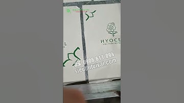 In Logo Túi Vải Canvas Theo Yêu Cầu Cho Khách - Siêu Thị Túi Vải X Hyocell