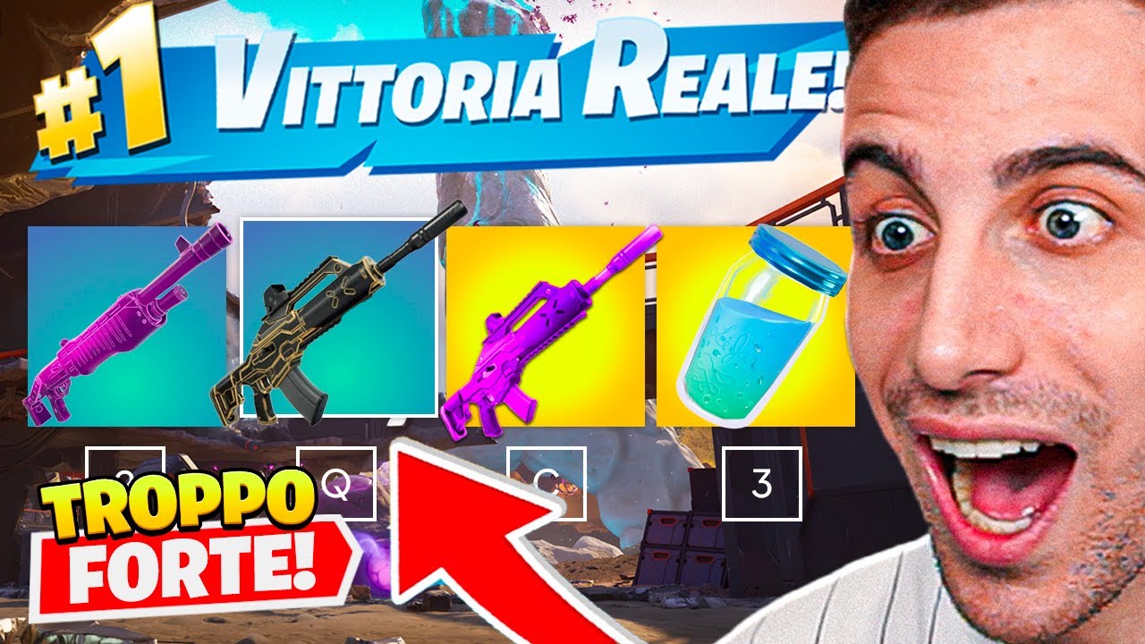 Gioco col Fucile ESOTICO Più FORTE di SEMPRE e VINCO! Stagione 4 Capitolo 6 Fortnite ITA