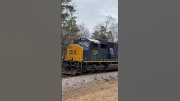 Pacing CSX SD70MAC