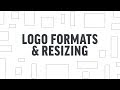 What Formats to Request & How to Resize Logos