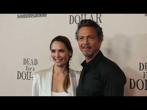 Benjamin Bratt & Talisa Soto - premiere of Dead For A Dollar