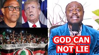 PROPHECY FULFILLED + WHAT WILL HAPPEN NEXT TO PETER OBI AS HE SAW IT! MAJOR PROPHET.