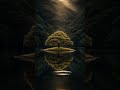 Galaxy Themes - [poly] lake and a lonely tree in the mountains