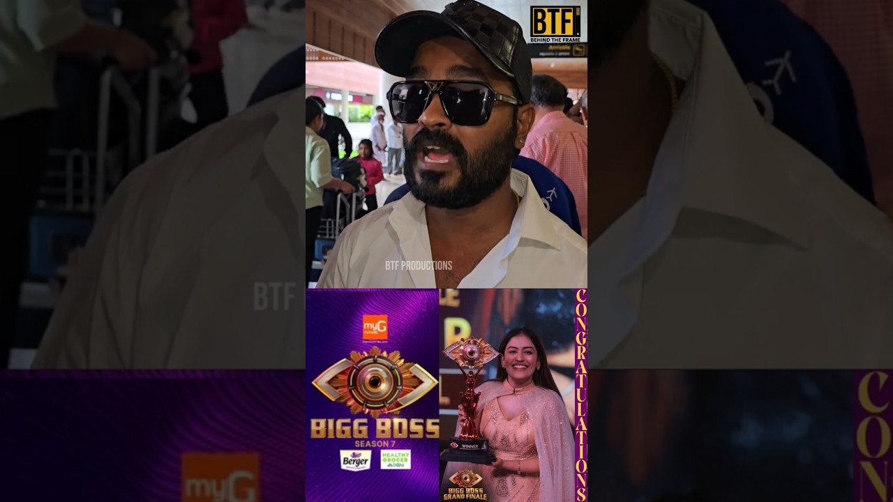 Appani Sarath’s FRANK Reaction to Anumol’s Win & PR! 🔥 | Bigg Boss Malayalam S7 | BTF