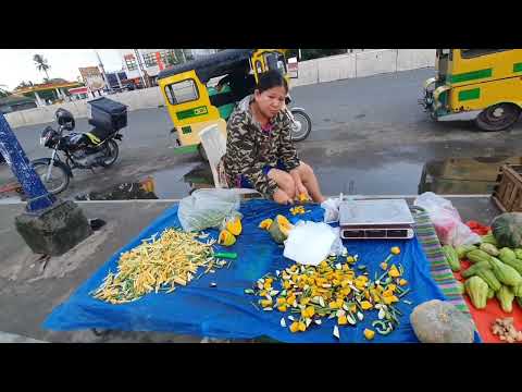 The Reality Street Market In Panabo City