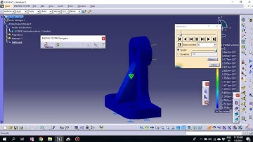 CATIA-FINITE ELEMENT ANALYSIS (BRACKET)
