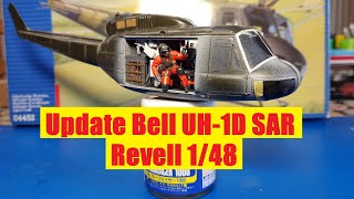 Update Bell UH-1D SAR Revell 1/48 (English subtitles)