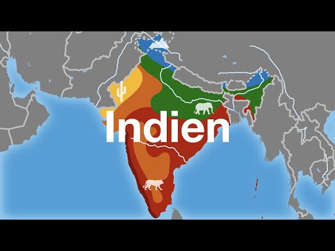 Video: Was sind die wichtigsten Klimazonen in Indien?