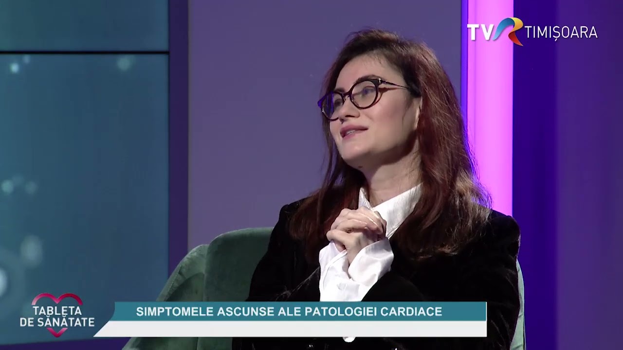 Simptomele ascunse ale patologiei cardiace cu dr. Vladiana Turi #TabletaDeSanatate
