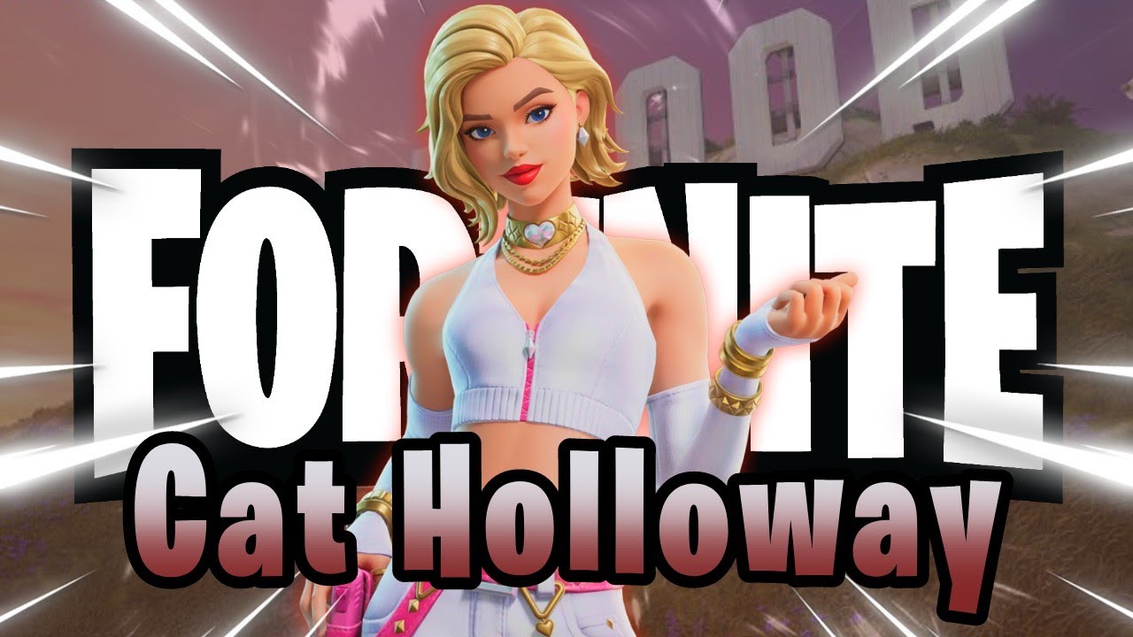REVIEW SKIN: Cat Holloway (Gameplay) | Fortnite Español