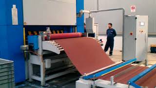 250 ton straight side eccentric press
