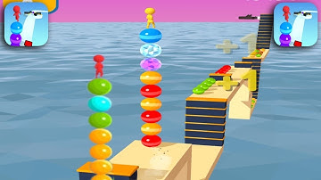 Stack Rider  Gameplay Tiktok Videos (iOS,Andriod) Walkthrough .Top Mobile Game Freeplay