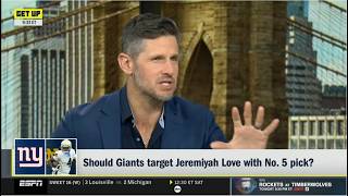 Jeremiyah Love will ELEVATE Jaxson Dart offense! - Dan Orlovsky on why Giants should draft Love