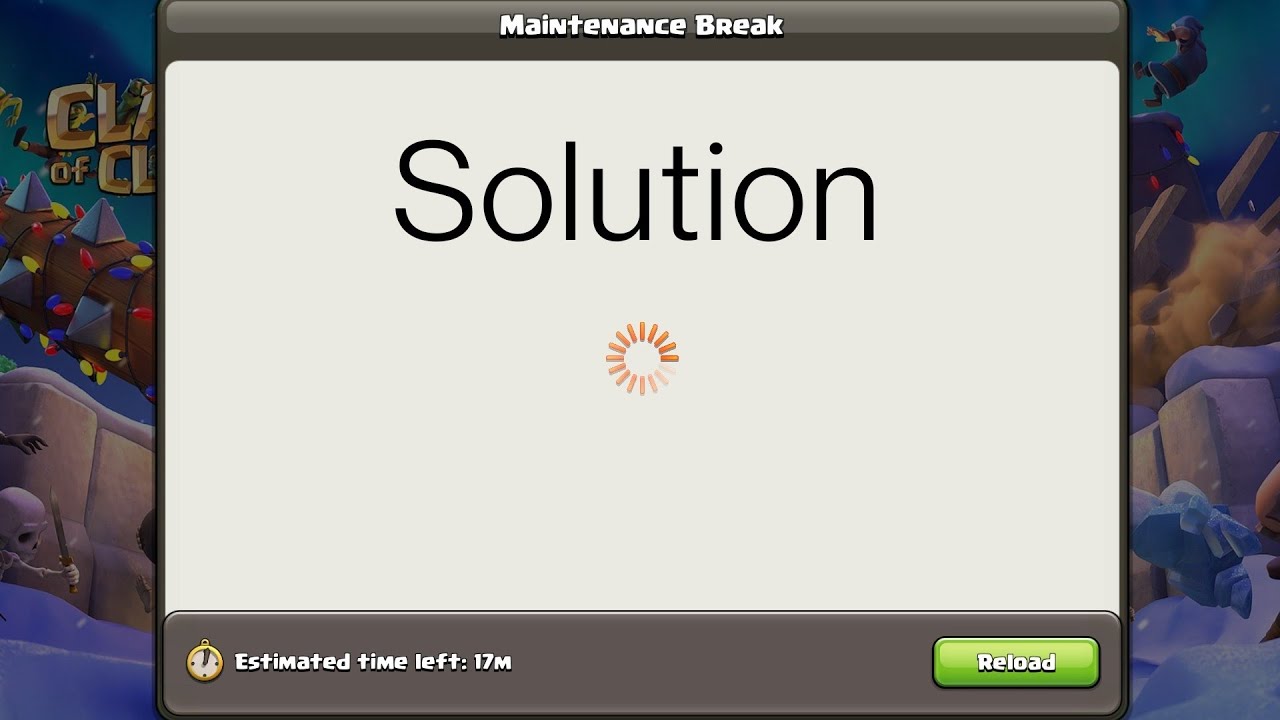 Clash Of Clans Maintenance Break | Townhall 14 Update