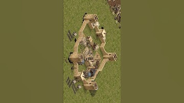 AMAZING castle 🏰 built by Kahinah 🗡️ #strongholdcrusader #castledefense #definitivedition