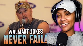 FIRST TIME REACTING TO | LARRY THE CABLE GUY | 'WALMART WOES'