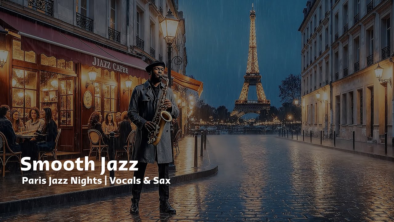 Paris Nights | Smooth Jazz with Vocals 🌙🎶