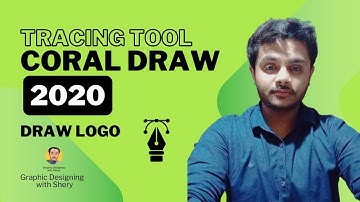 Tracing Tool Advance Technique in Corel draw 2020 easy & fast work #foryou #viralvideo #hindi
