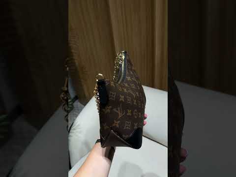 Сумка жіноча Boulogne Monogram Canvas Black, видео 2