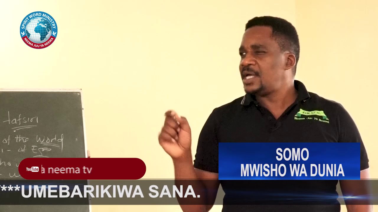 Pastor DR CEASAR MASISI: Somo:MWISHO WA DUNIA