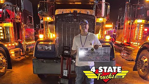 Winning show truck in my 2025 Kenworth w900 at Oakley trucking with @4StateTrucks 