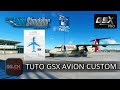 Microsoft flight simulator  fr  tuto gsx  personnaliser un avion de zro