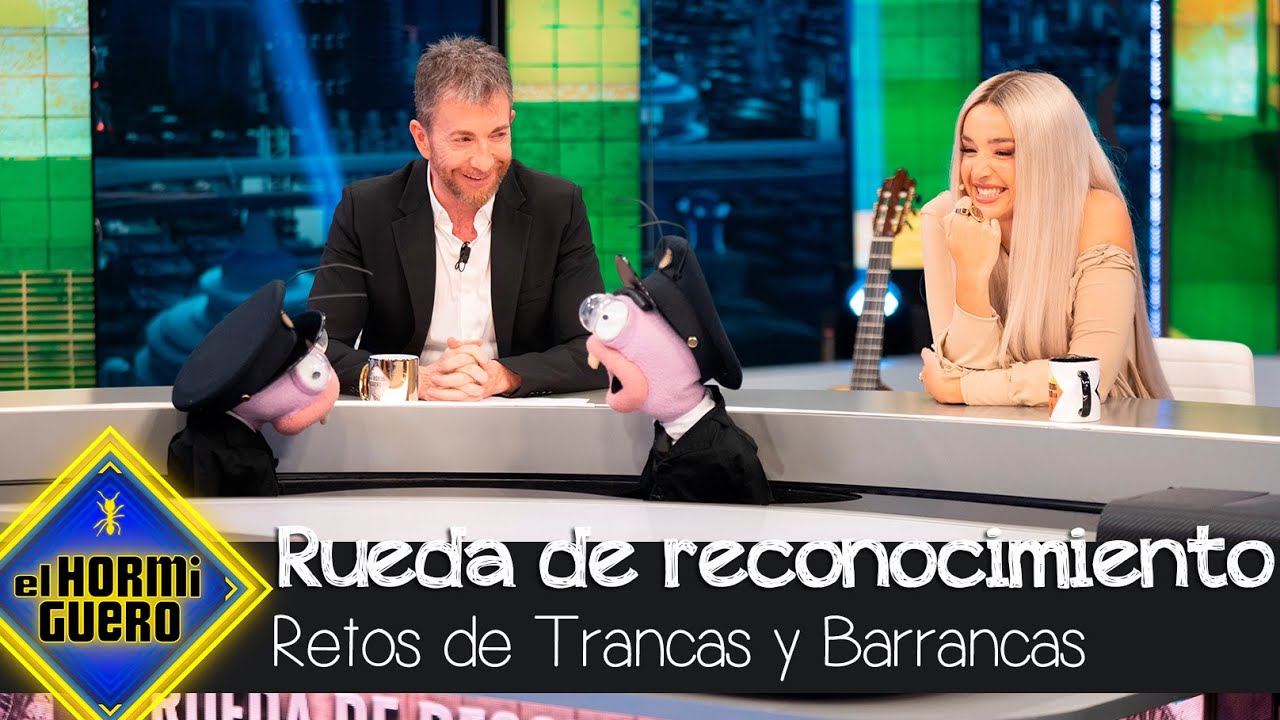 Lola Índigo se pone a prueba como detective con la 'Rueda de reconocimiento' - El Hormiguero