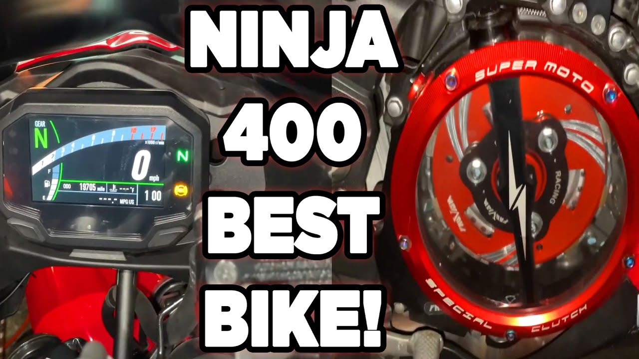 Kawasaki Ninja 400 Review - The BEST Bike! - YouTube