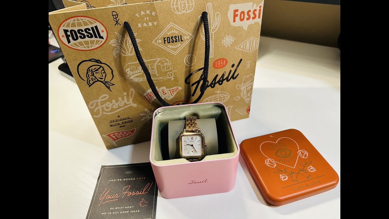 Best Gift for Wife | Fossil BQ3831 | Colleen Three-Hand Rose 