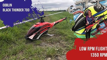 Low Rpm flight // 1350 rpm // SAB Goblin Black Thunder