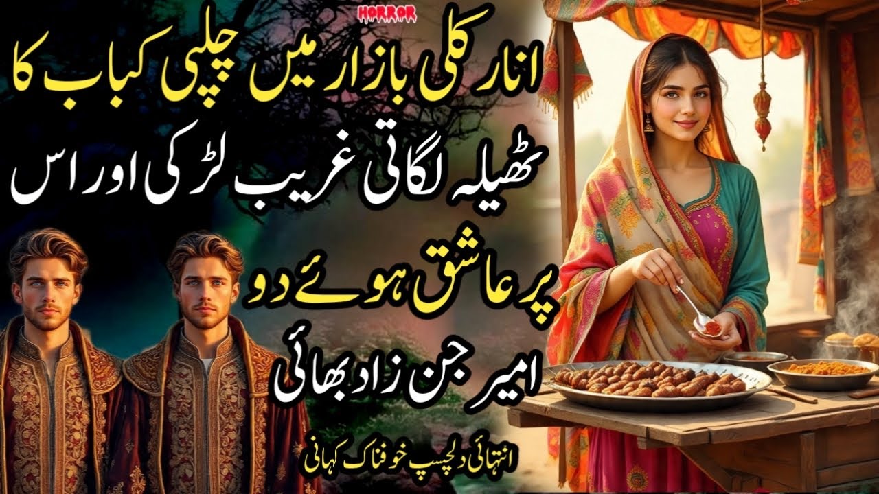 Anarkali Bazar Ki Ghareeb Chapli Kabab Wali Larki Aur Do Ameer Jinzadon Ki Mohabbat Ki Kahani