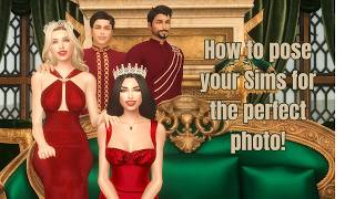 The Sims 4 | Pose Tutorial | How to Pose Sims for that perfect photo!