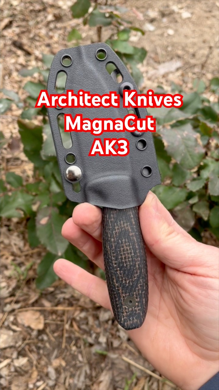 It's Back! Customizable AK3 Compact Fixed Blade #edc - YouTube