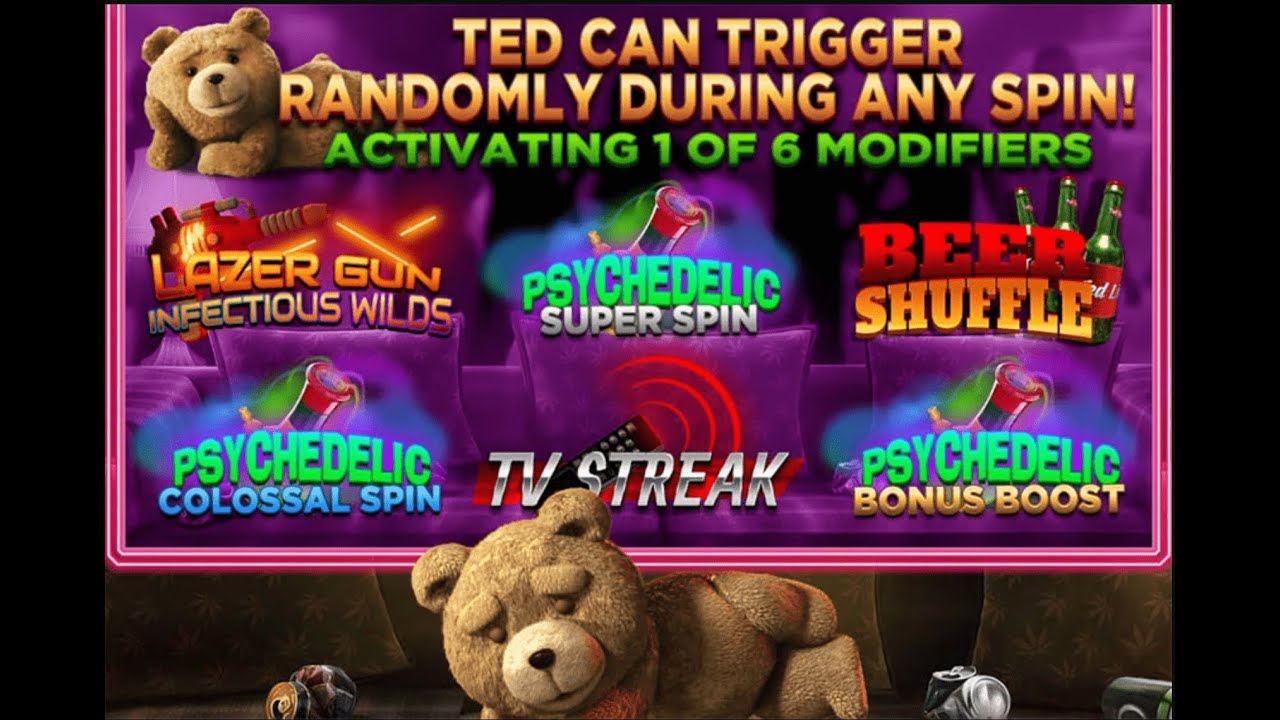 Multiple Triggers of Game Features and Bonus | Ted Slot | 