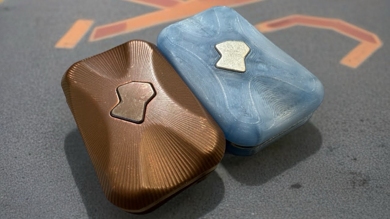 Comparing the Fidget Things SOB Fidget Slider Metal & 3D Printed Body & Noisy & Silent Pro Plates