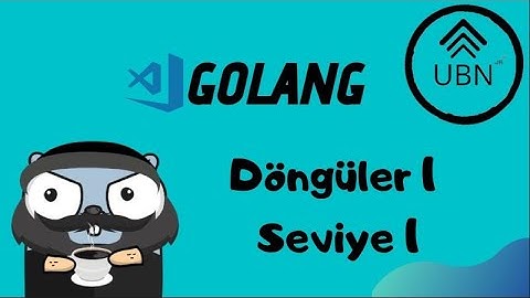 [GOLANG] Döngüler 1 Seviye 1