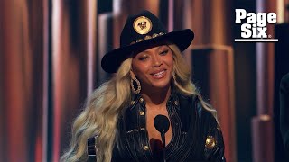 Beyoncé thanks her ‘rock’ Jay-Z and ‘3 beautiful children’ in iHeartRadio Music Awards 2024 speech