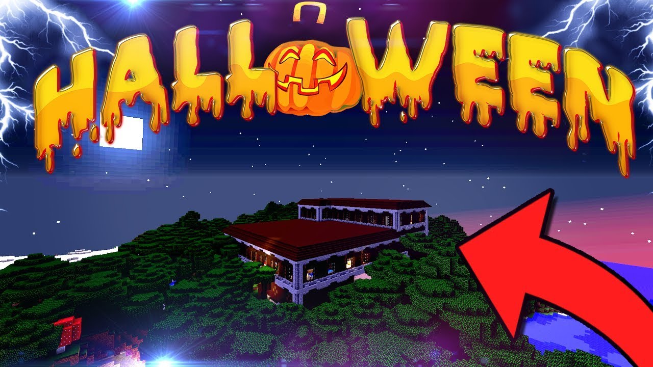 MINECRAFT - AVENTURA ASSUSTADORA DE HALLOWEEN - YouTube