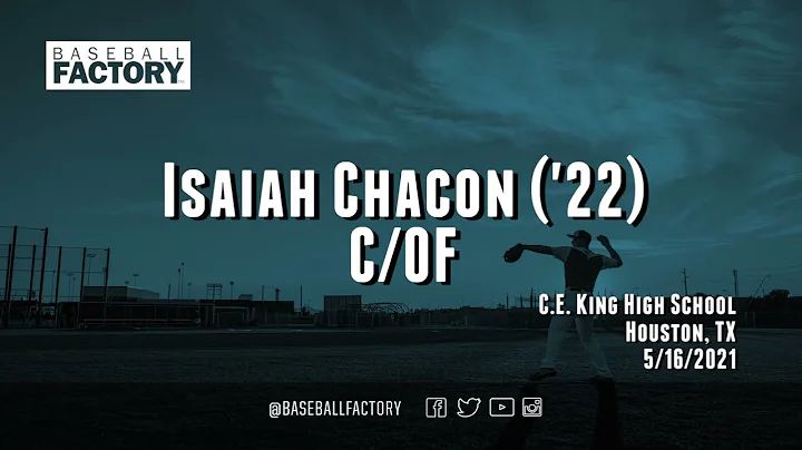 Isaiah Chacon Baseball Factory Highlights
