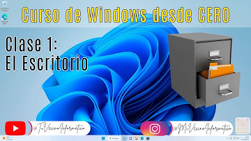 🖥️ Curso de Windows Clase 1 -  El Escritorio