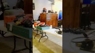Amish Auctioneer Levi Fisher selling at MB Glick Auction