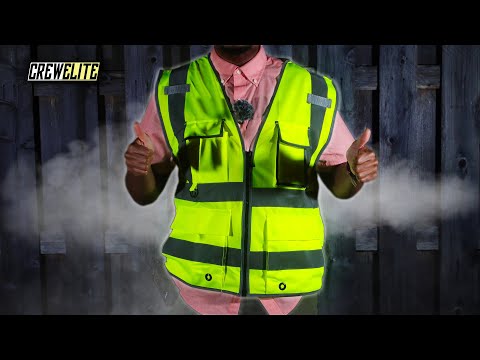 SESAFETY- High Visibility Reflective Vest With 9 Pockets  Best ANSI-ISEA Class 2 Work Vest [REVIEW]